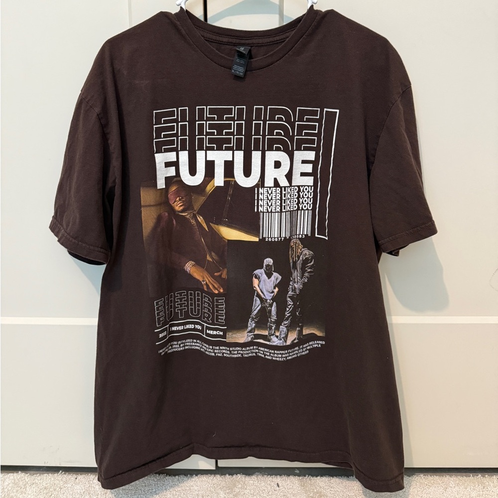 Gildan Dark Brown Graphic Kids T-Shirt